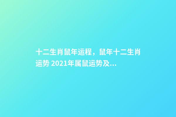 十二生肖鼠年运程，鼠年十二生肖运势 2021年属鼠运势及运程，2021年属鼠运势怎样-第1张-观点-玄机派